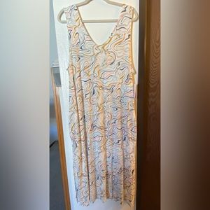 Joyspun Women's Sleeveless Midi Sleep Chemise